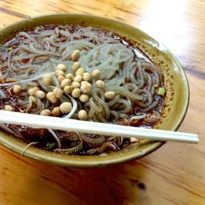 Hot Sour Buckwheat Noodles